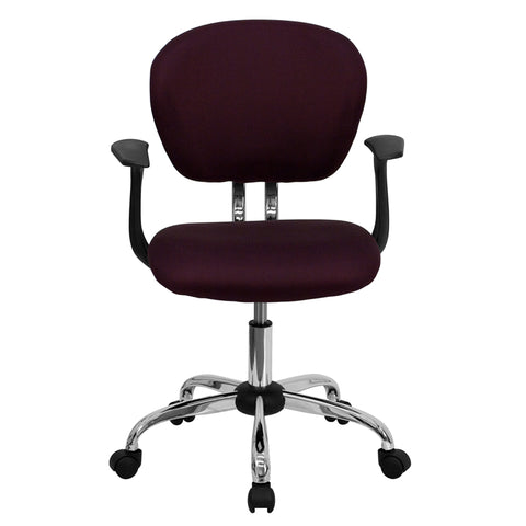 Yellow Mid-Back Task Chair