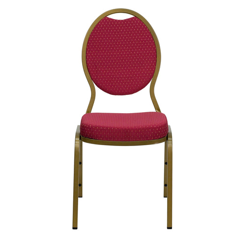 Black Fabric Banquet Chair