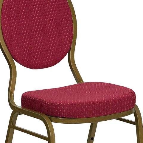 Black Fabric Banquet Chair