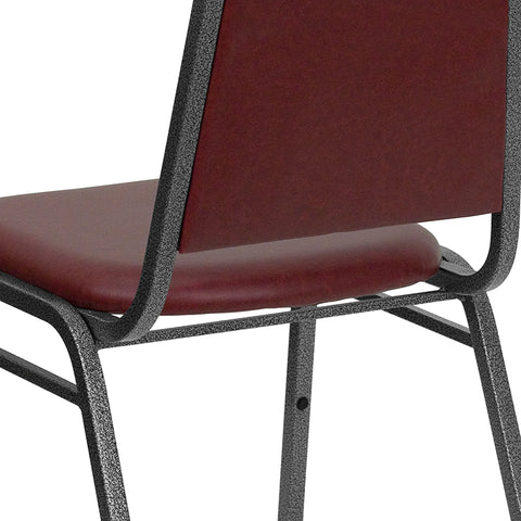 Black Vinyl Banquet Chair