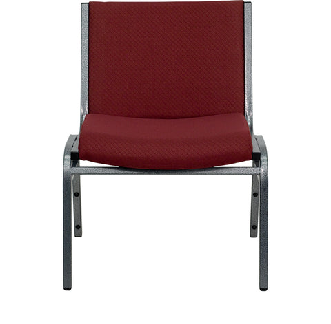 Burgundy Fabric Stack Chair