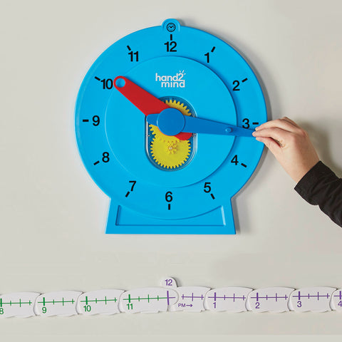 Magnetic Demonstration Advanced NumberLine Clock