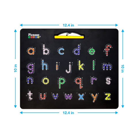 Double-Sided Magnetic Drawing Board Alphabet Letter and Freestyle