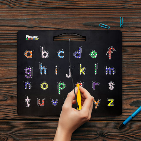 Double-Sided Magnetic Drawing Board Alphabet Letter and Freestyle