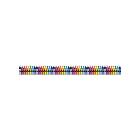 Crayola® Crayons Extra Wide Deco Trim®, 37 Feet Per Pack, 6 Packs