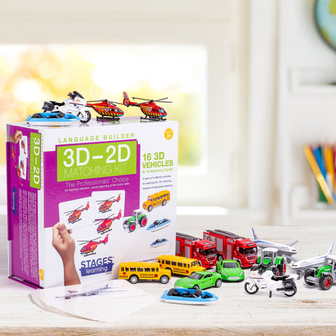 Language Builder® 3D-2D Matching Vehicles Kit