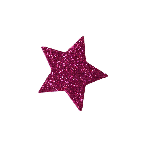 Glitter Foam Stickers - Stars - Multicolor, 168 Per Pack, 3 Packs