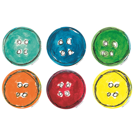 Pete the Cat® Groovy Buttons Accents, 36 Per Pack, 3 Packs