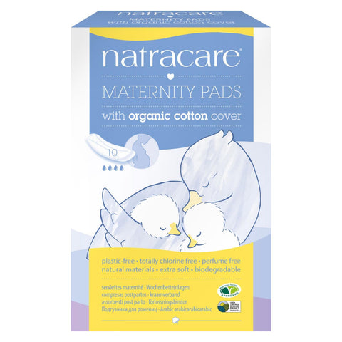 Natracare New Mother Natural Maternity Pads - 10 Pads