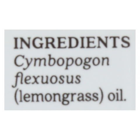 Aura Cacia - Pure Essential Oil Lemongrass - 0.5 Fl Oz