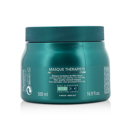 Resistance Masque Therapiste Fiber Quality Renewal Masque (for Very Damaged, Over-processed Thick Hair)