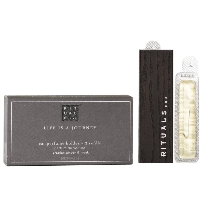 Homme Life Is A Journey Car Perfume Holder+ 2 Refills - 3gx2