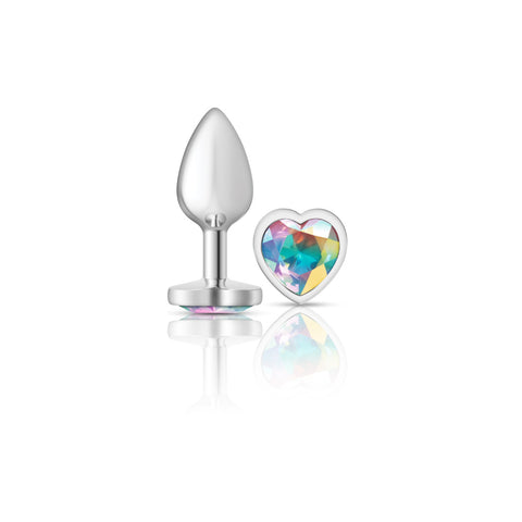 Cheeky Charms - Silver Metal Butt Plug