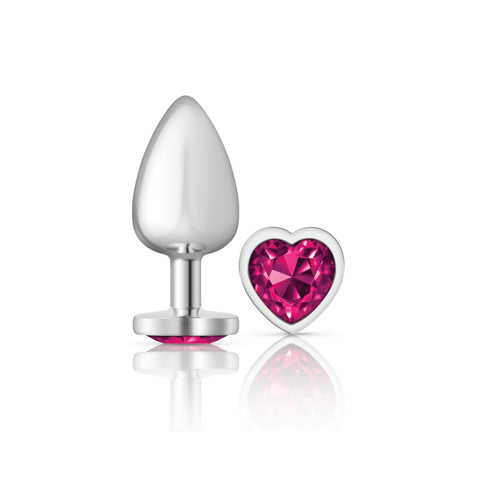 Cheeky Charms - Silver Metal Butt Plug