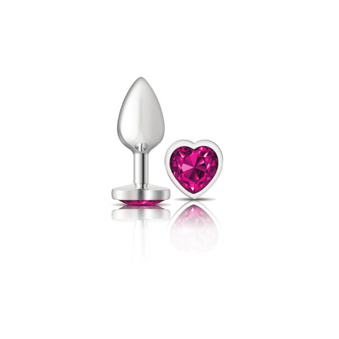 Cheeky Charms - Silver Metal Butt Plug