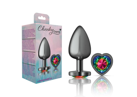 Cheeky Charms - Gunmetal Metal Butt Plug