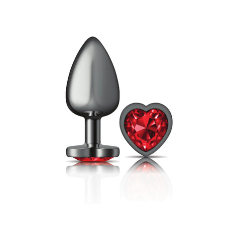 Cheeky Charms - Gunmetal Metal Butt Plug