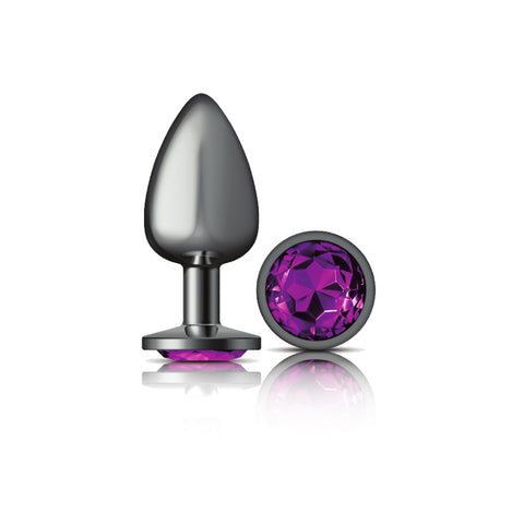 Cheeky Charms - Gunmetal Metal Butt Plug