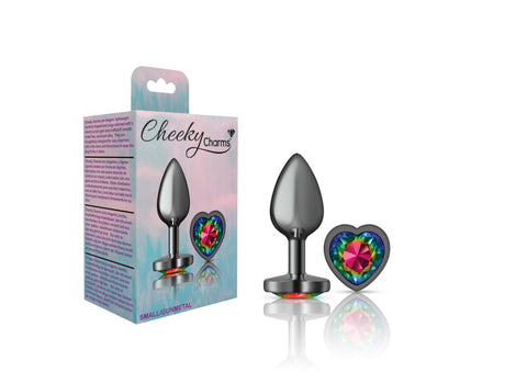 Cheeky Charms - Gunmetal Metal Butt Plug