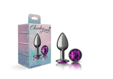 Cheeky Charms - Gunmetal Metal Butt Plug