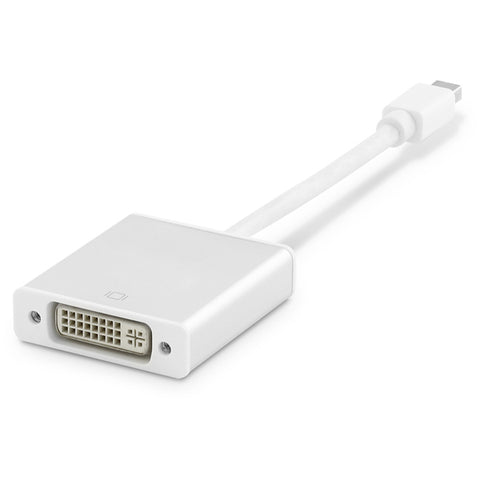 133-N Cmple - Mini DVI to DVI Converter, Mini-DVI Male to DVI Female Video Cable Adapter (White) - 6 inches