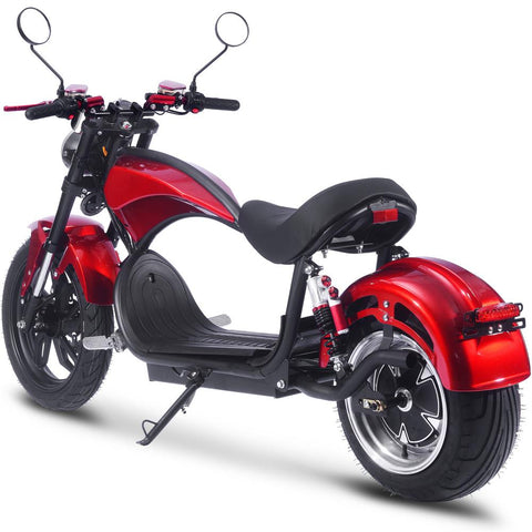 Mototec Raven 60v 30ah 2500w Lithium Electric Scooter Red