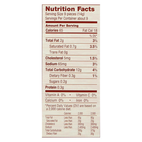 Absolutely Gluten Free - Crackers - Original - Case Of 12 - 4.4 Oz.