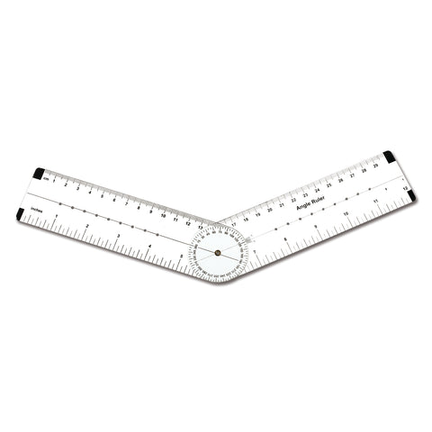 Angle Measurement Ruler, Pack of 6