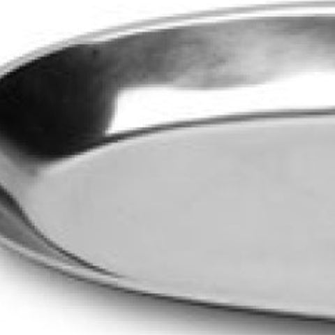 Oval Silver Palm Tree Two Section Serving Tray