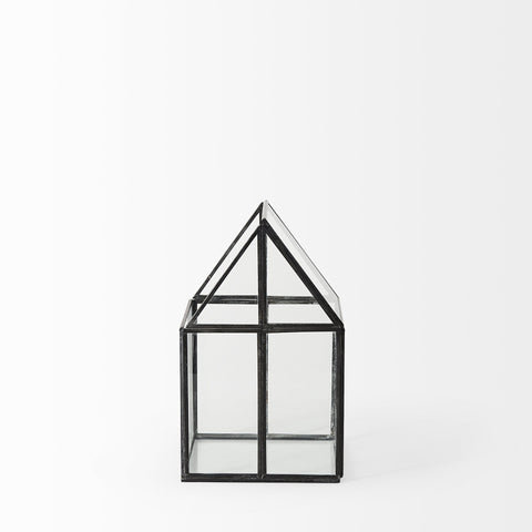 Petite House Shaped Glass Terrarium