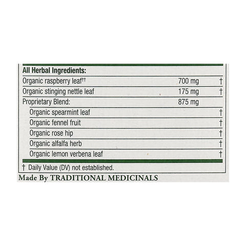 Traditional Medicinals Organic Pregnancy Herbal Tea - 16 Tea Bags - Case Of 6