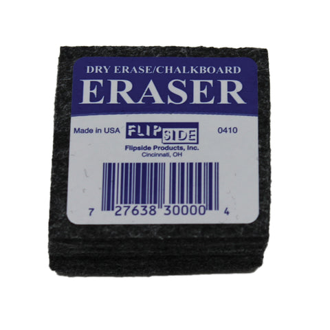 Student Eraser, 2" Width, 2" Length, Pack of 12