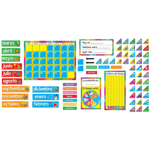 Calendario Anual (SP) Bulletin Board Set