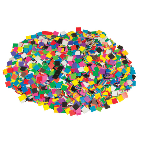 Double Color Mosaic Squares, 3/8", 10,000 Squares