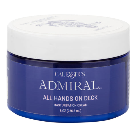 Admiral All Hands on Deck Masturbation Cream Tube  8 Oz