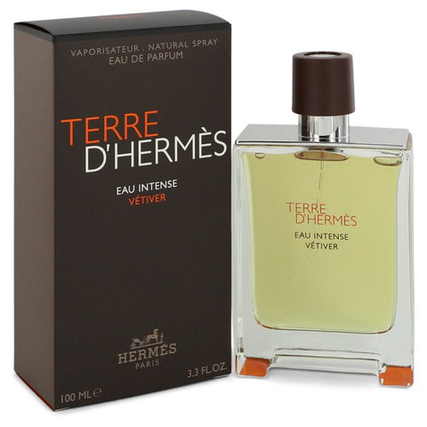 Terre D'hermes Eau Intense Vetiver by Hermes Eau De Parfum Spray for Men