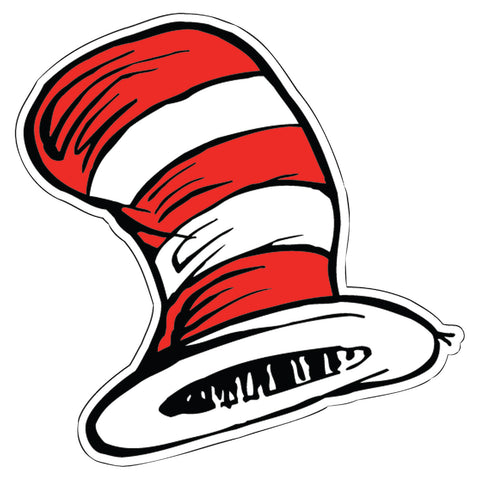 The Cat in the Hat™ Hats Paper Cut Outs, 36 Per Pack, 3 Packs