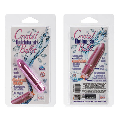 Crystal High Intensity Bullet