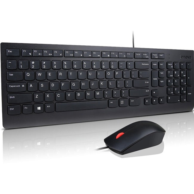 Lenovo Essential Wired Keyboard And Mouse Combo - Us English