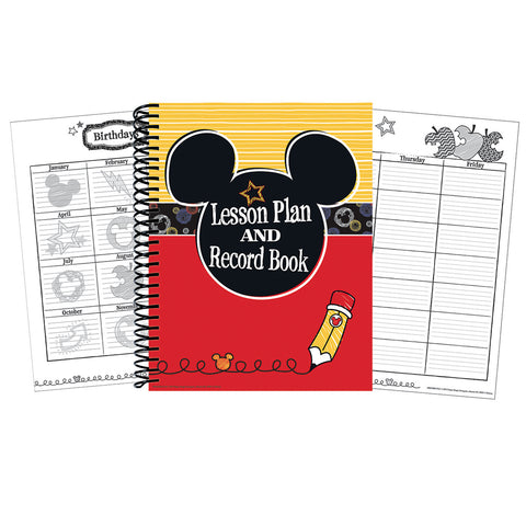 Mickey® Color Pop! Lesson Plan & Record Book, Pack of 2