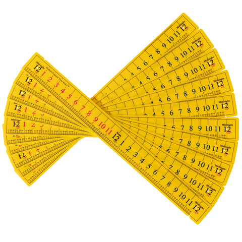 Elapsed Time Ruler - Student Size - Set of 10