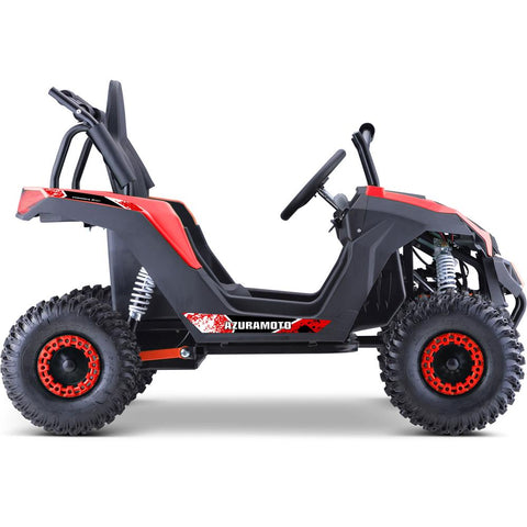 Mototec Raider Kids Utv 48v 1200w Full Suspension Red