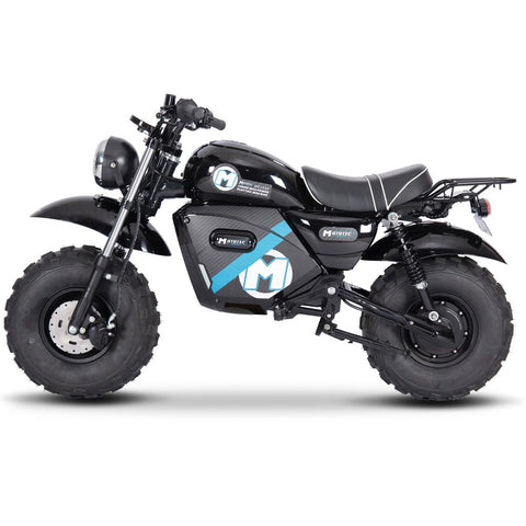 Mototec 60v 1500w Electric Powered Mini Bike Lithium Black