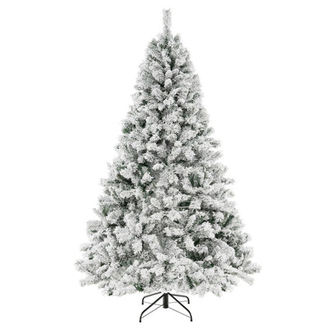 6/7/8 Feet Artificial Xmas Tree 3-Minute Quick Shape-7 ft