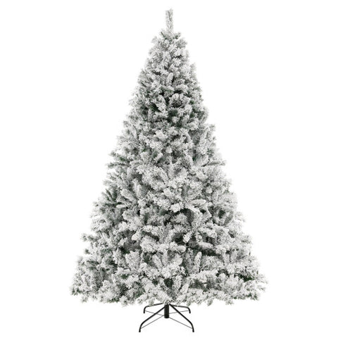 6/7/8 Feet Artificial Xmas Tree 3-Minute Quick Shape-8 ft