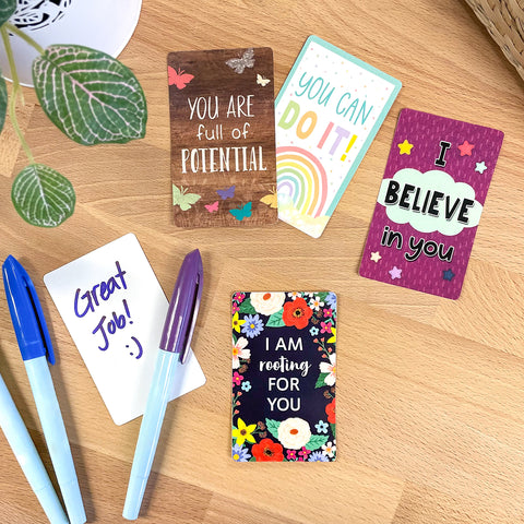 Encouragement Cards, 2-3/16" x 3-1/2", 42 Per Pack, 6 Packs