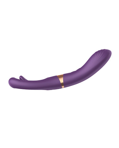 Lisa Flicking G-spot Vibrator - Purple