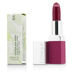 Clinique Pop Matte Lip Colour + Primer - # 01 Blushing Pop  --3.9g/0.13oz By Clinique