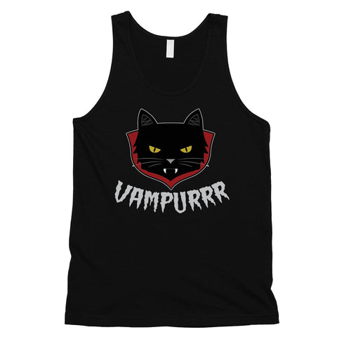 Vampurrr Funny Halloween Costume Cute Graphic Design Mens Tank Top