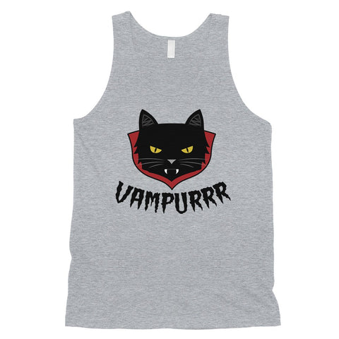 Vampurrr Funny Halloween Costume Cute Graphic Design Mens Tank Top